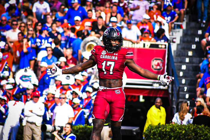 WR #17 Xavier Legette